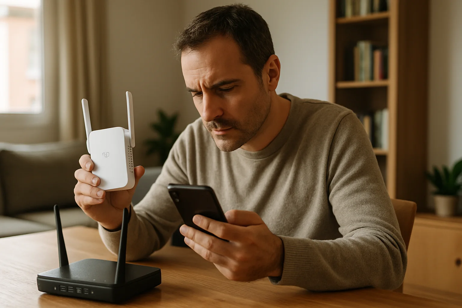 Imagen ilustrativa sobre Mejores repetidores WiFi para casa: guía de compra honesta