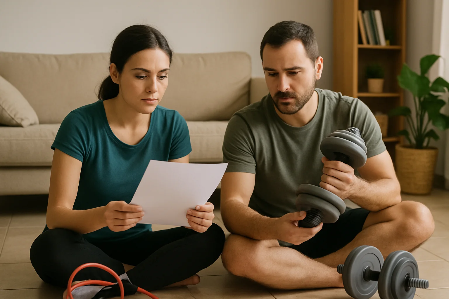 Imagen adicional sobre Bandas o mancuernas: qué comprar primero para entrenar en casa