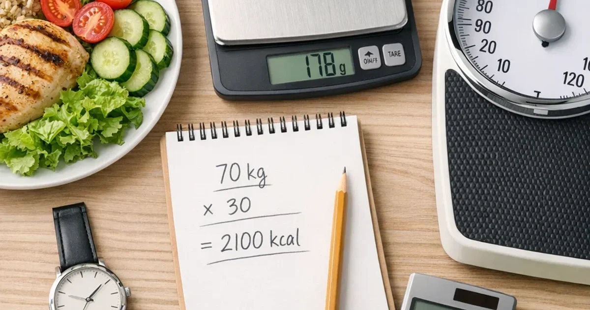 Calorías: el cálculo rápido que funciona (sin apps)