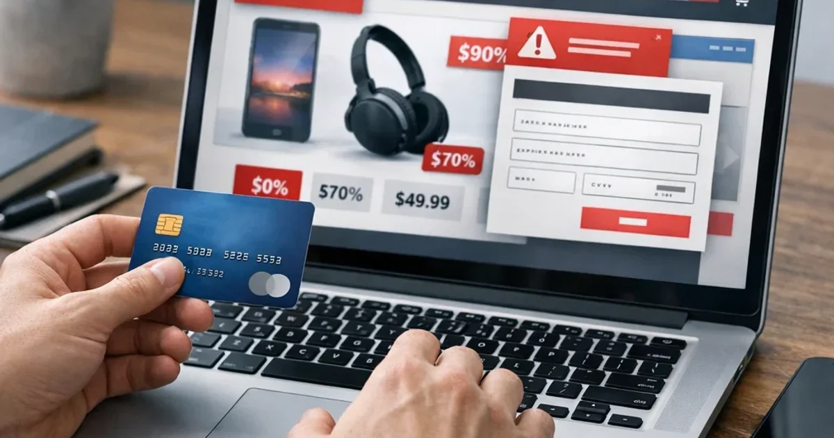 Cómo reconocer una web falsa antes de meter la tarjeta