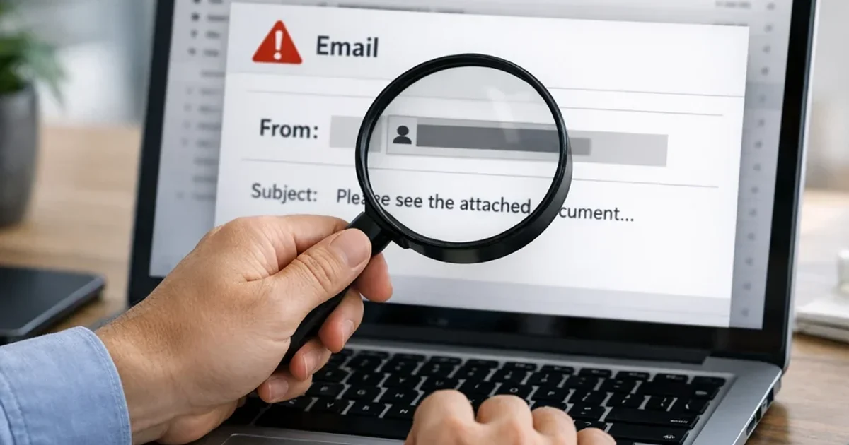 Emails sospechosos: qué mirar en el remitente (sin ser técnico)