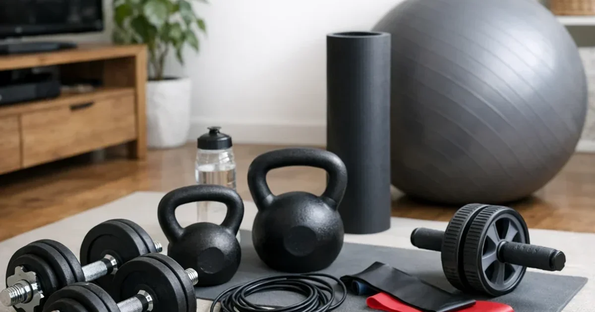 Entrena en casa con poco presupuesto y el equipamiento esencial