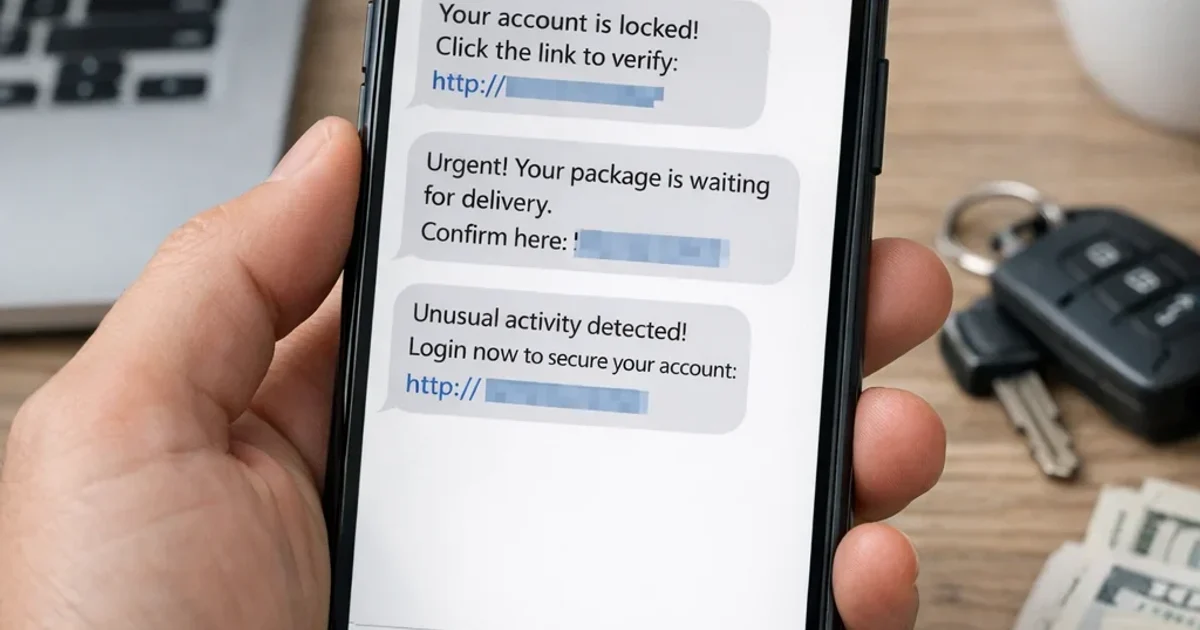 Estafas por SMS (smishing): cómo detectarlas en 10 segundos