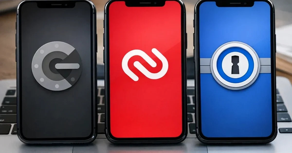 Google Authenticator vs Authy vs 1Password: diferencias reales
