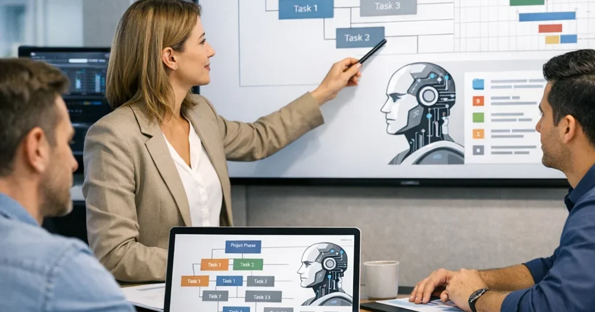 IA para crear planes de proyecto: WBS simple y útil