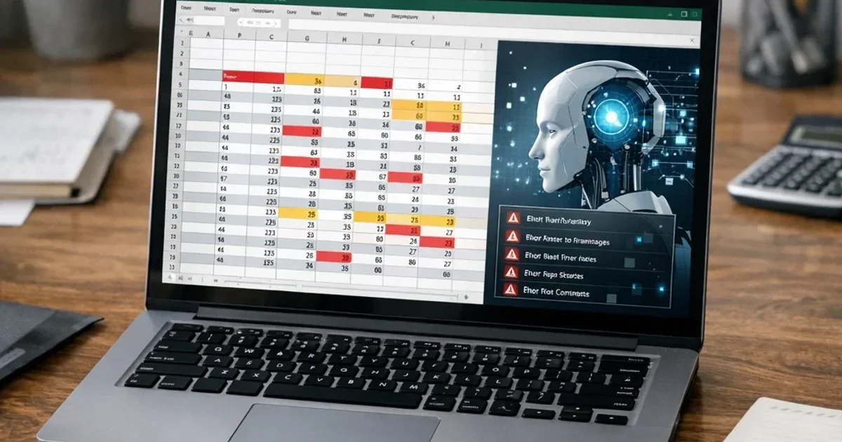 IA para detectar errores en Excel: trucos útiles sin macros