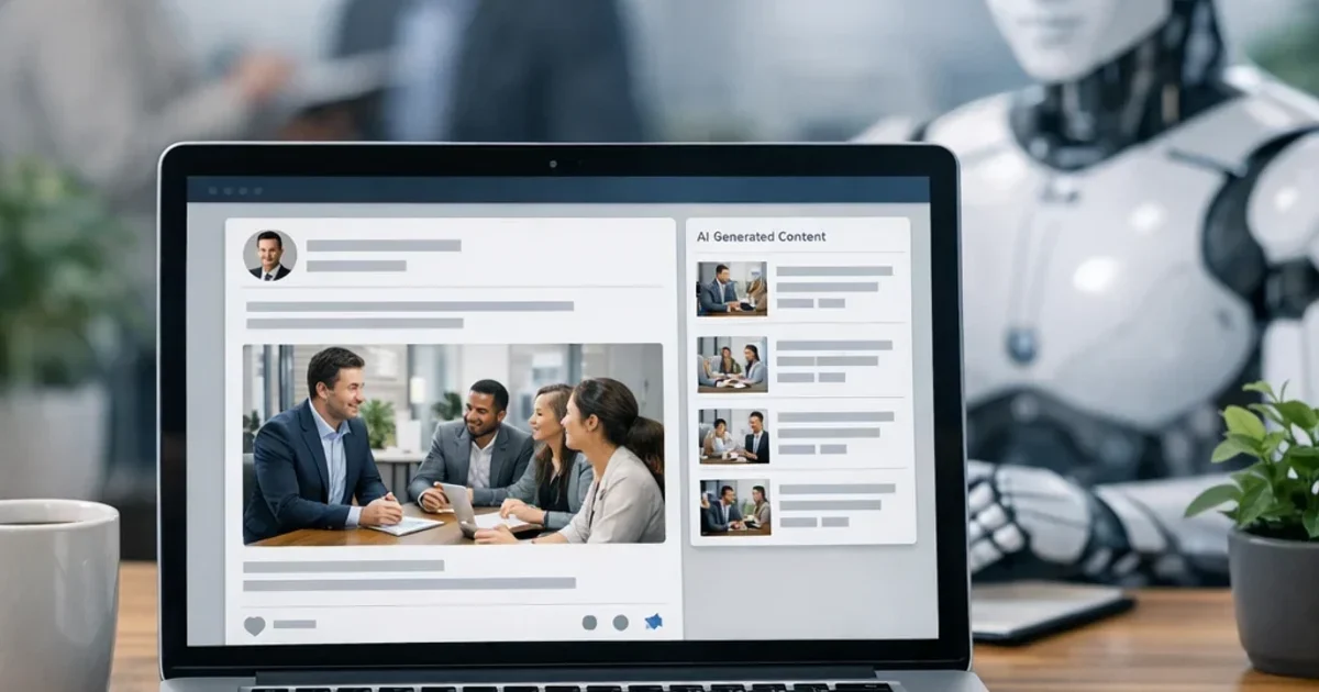 IA para LinkedIn empresarial: posts que no dan vergüenza