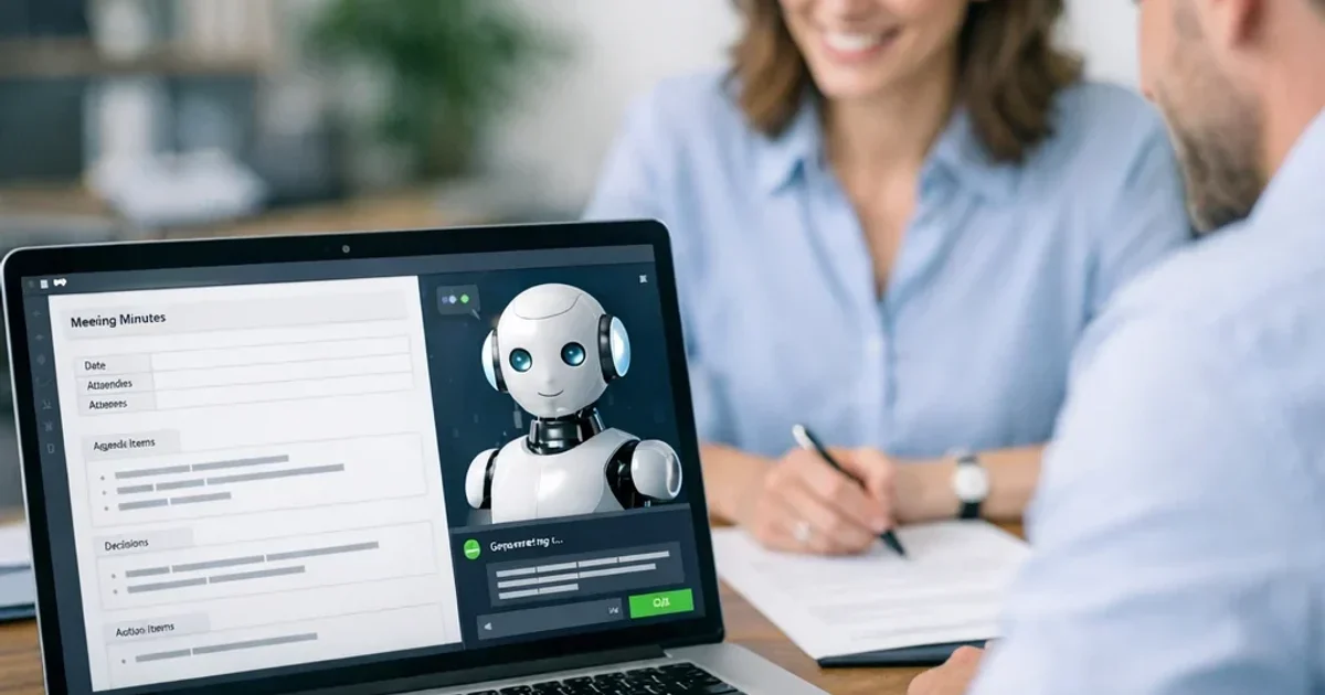IA para redactar actas: plantilla que no da pena