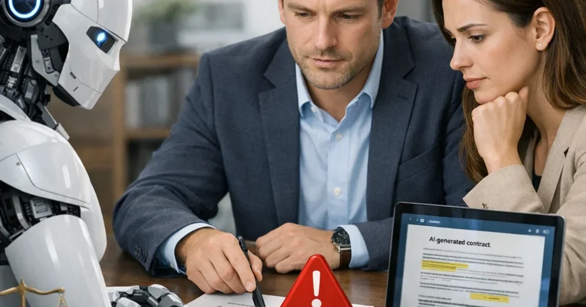 IA para redactar contratos: por qué es peligroso y cómo usarla con cabeza