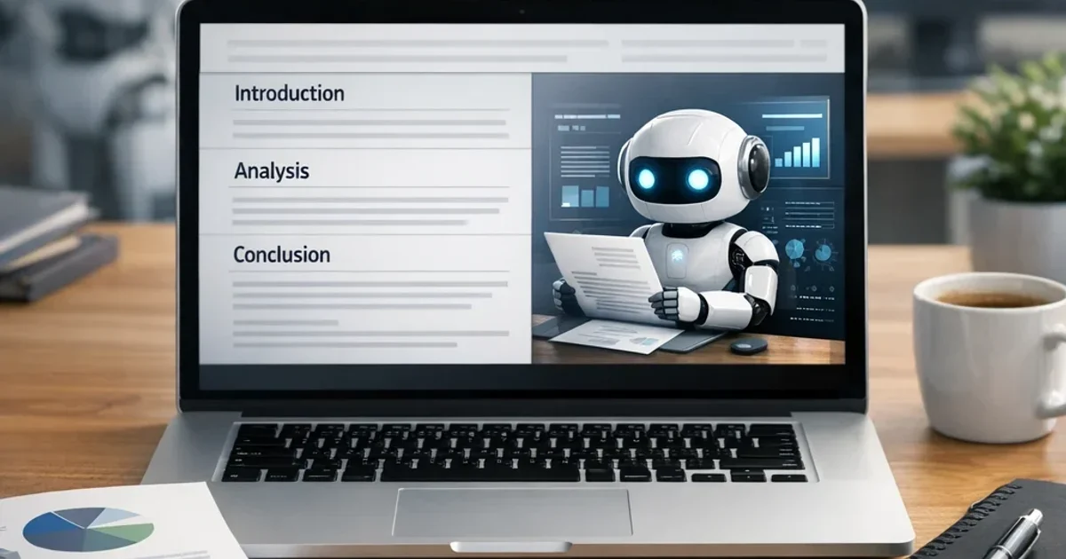 IA para redactar informes: estructura rápida y ejemplo realista