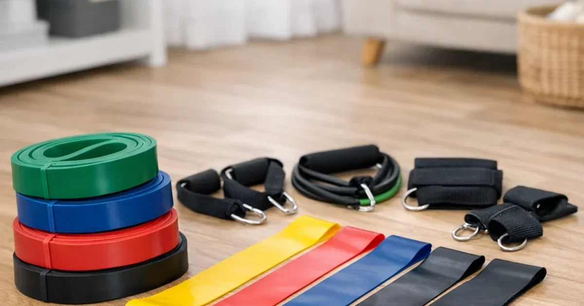 Mejores bandas elásticas para entrenar en casa (guía de compra rápida)