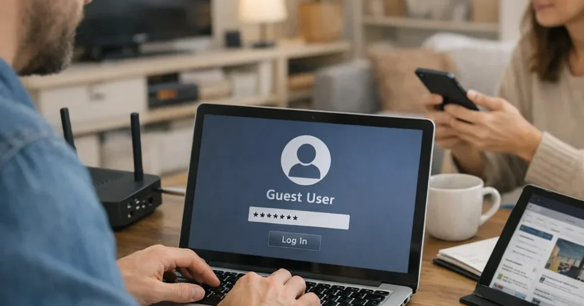PC compartido: cómo crear un usuario invitado decente