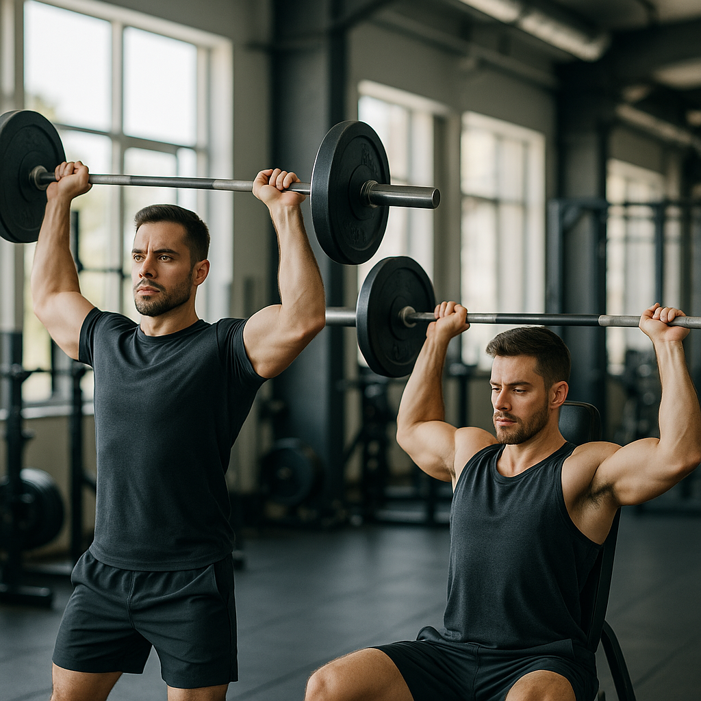 Press militar vs press tras nuca cual es mejor la verdad incomoda que nadie te cuenta (imagen 1)