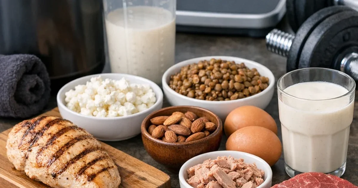 Proteína diaria: cuánta necesitas de verdad según tu peso