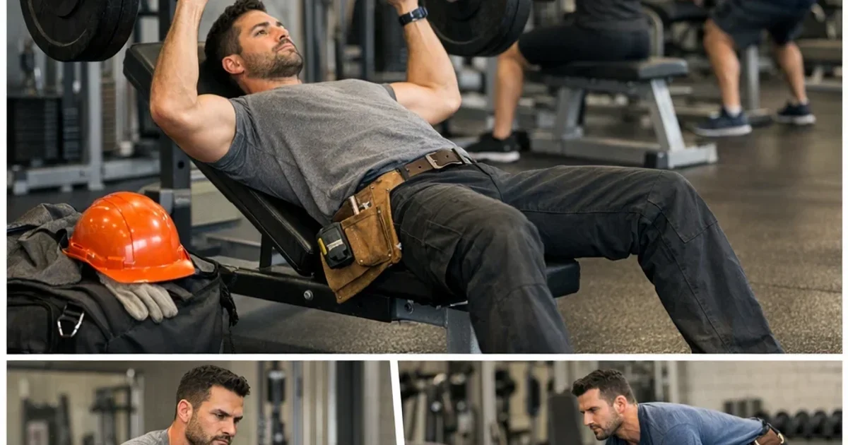 Rutina empuje tirón piernas (PPL) 3 días: versión para currantes