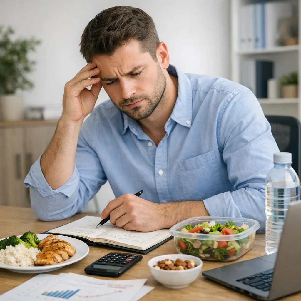 Estancado en volumen: qué revisar antes de comer más