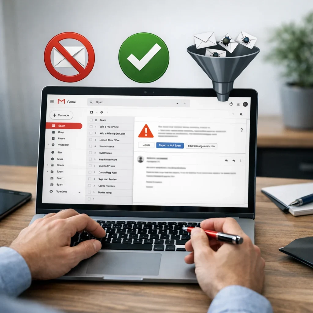 Gmail: filtros antispam manuales que de verdad ayudan