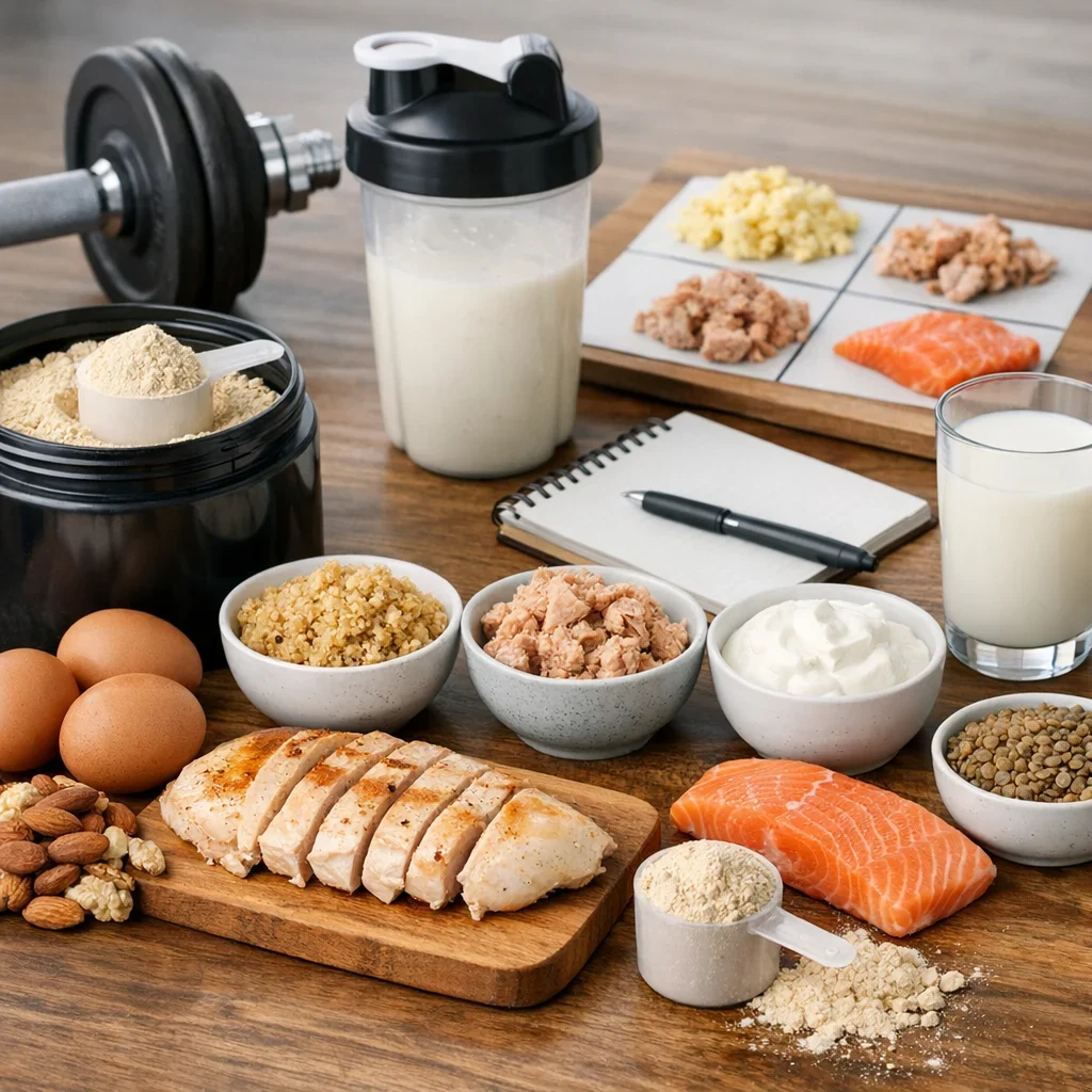 Proteína diaria: cuánto necesitas y cómo repartirla