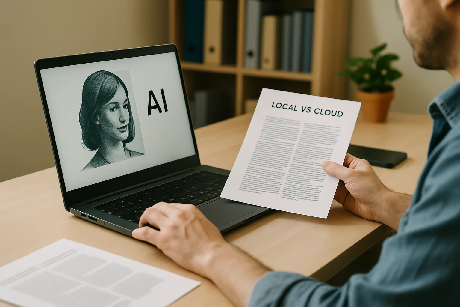 Guía local-first: cuándo te compensa usar IA en local y cuándo no