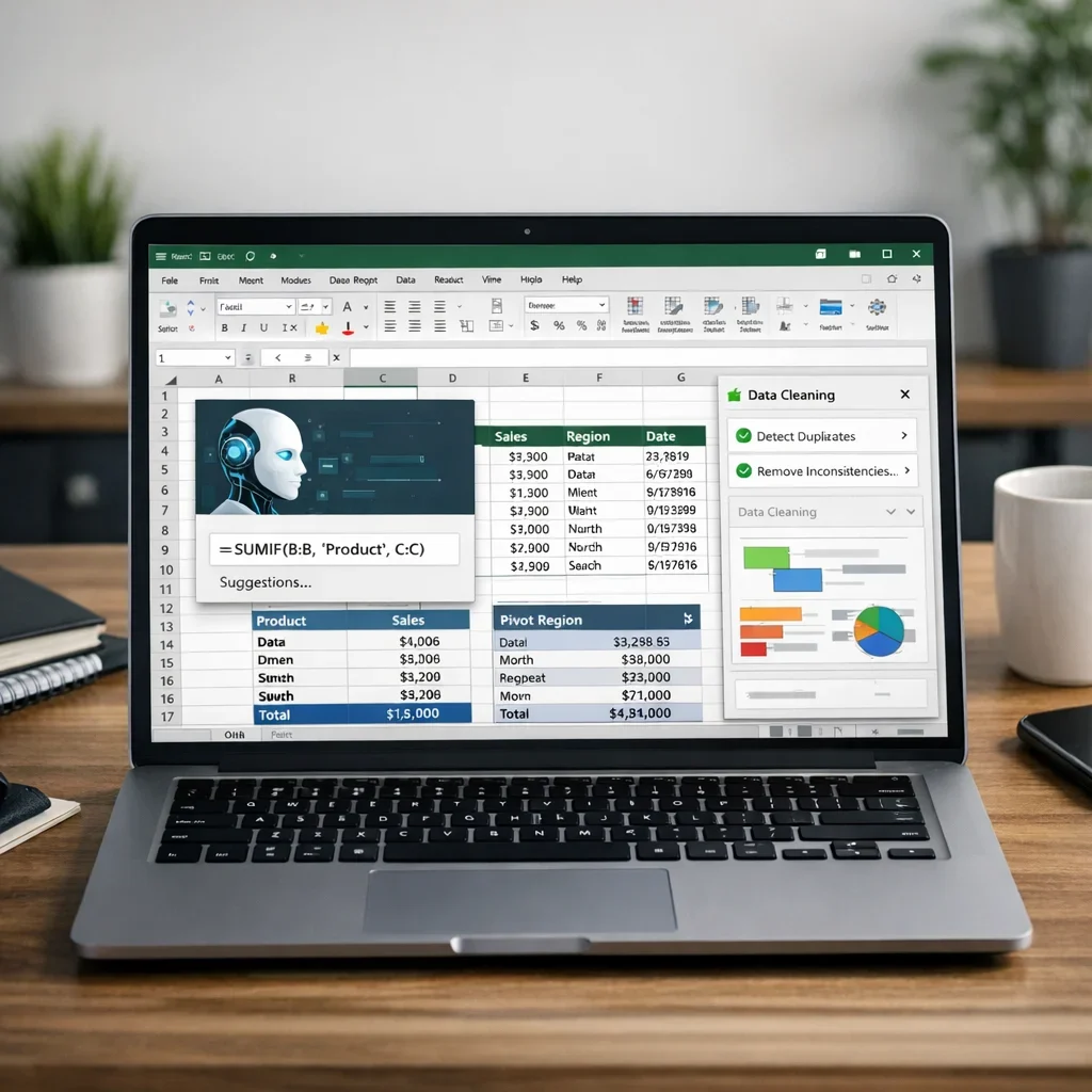 IA en Excel: fórmulas, tablas y limpieza de datos a lo bestia