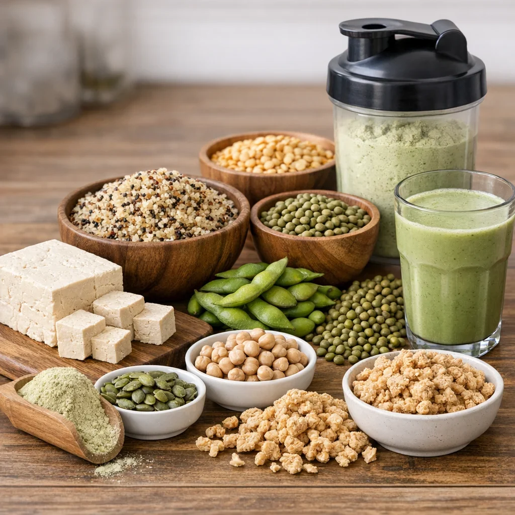 Proteína vegetal: opciones buenas si no tomas lácteos