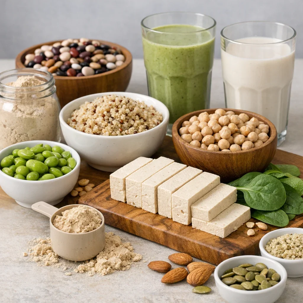 Proteína vegetal: opciones buenas si no tomas lácteos