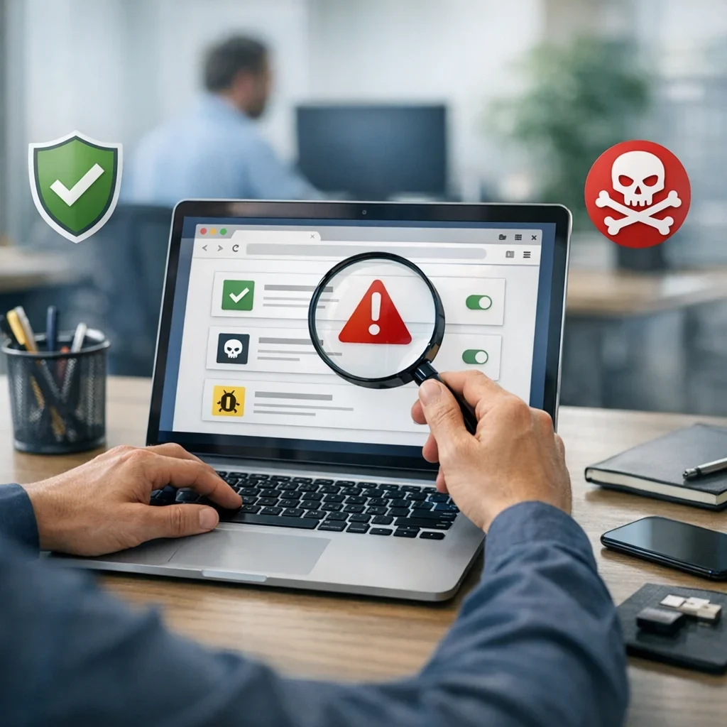 Browser-Erweiterungen: So prüfst du sie und entfernst gefährliche