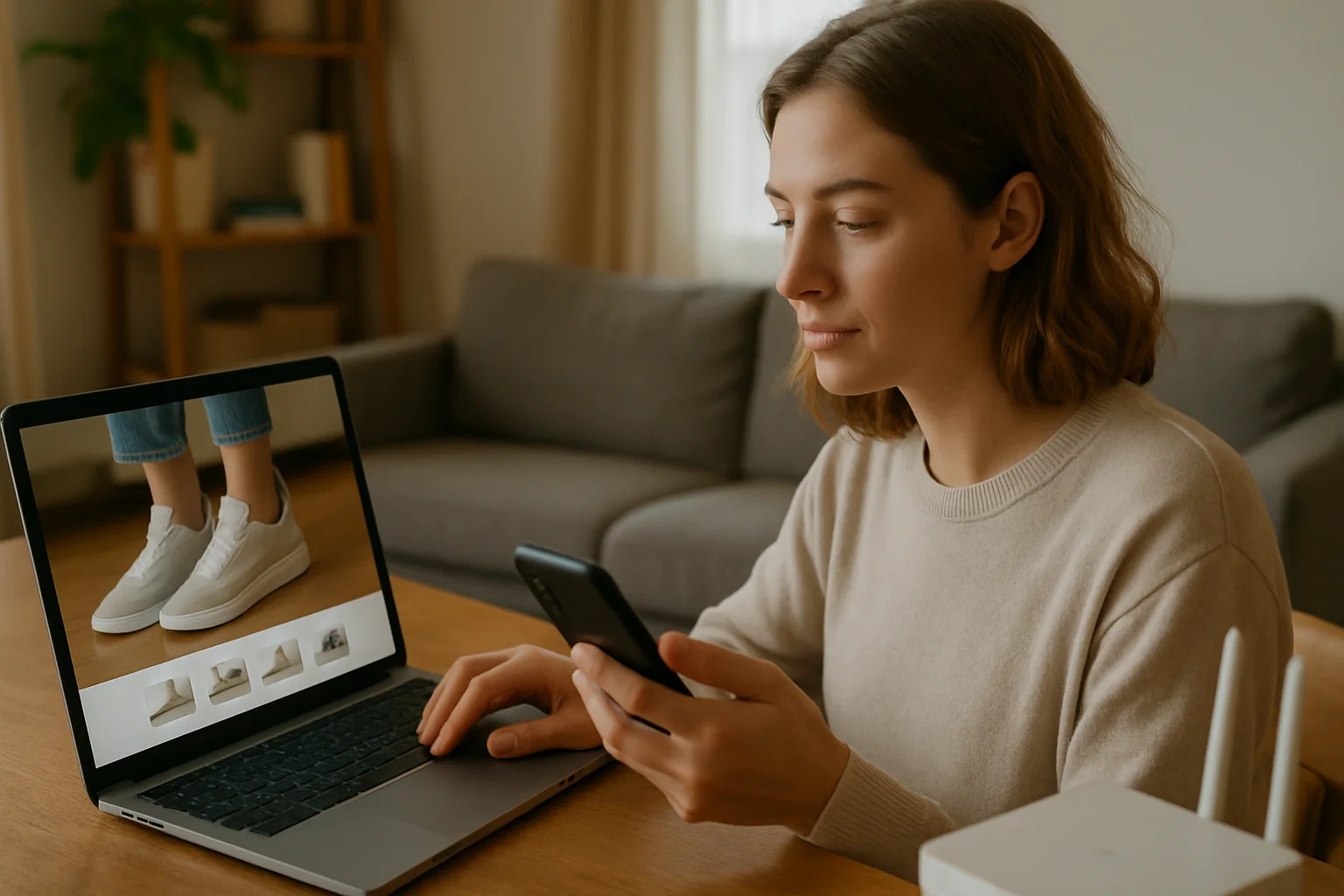 Entdecke, wie sich Googles virtuelle Anprobe für Shopping erweitert und dir ermöglicht, Schuhe von zu Hause aus anzuprobieren