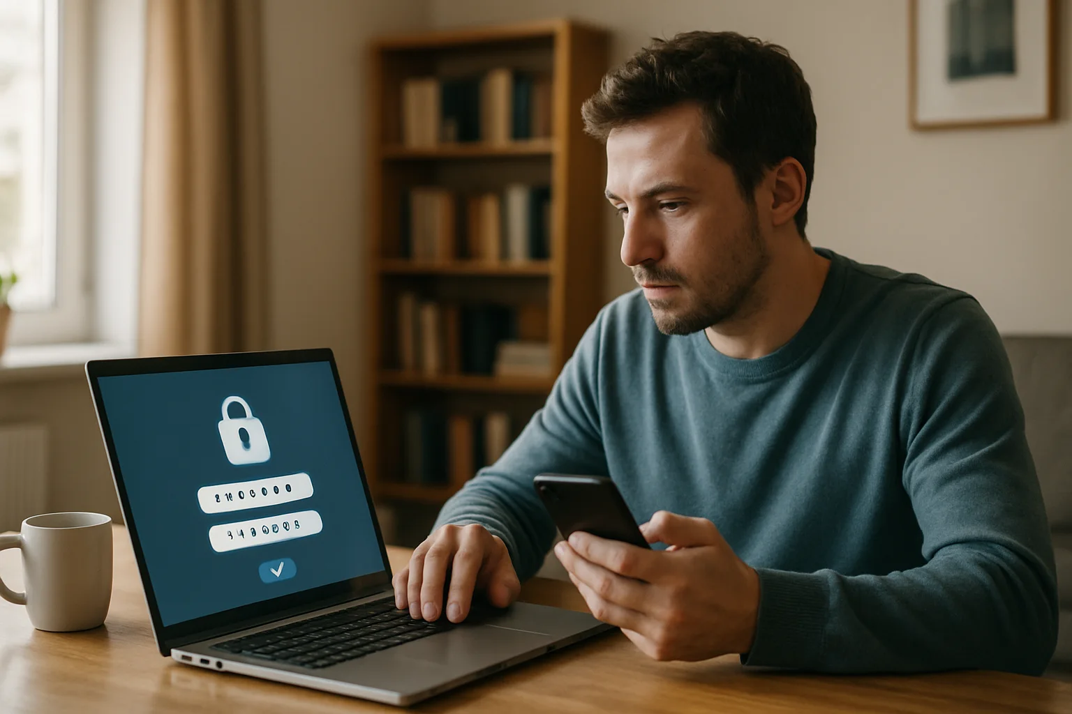 Honest vergleich der drei besten Passwortmanager: Sicherheit? Ja, bitte (illustrierendes Bild 1, Stil Berraquero.com, ohne Text)