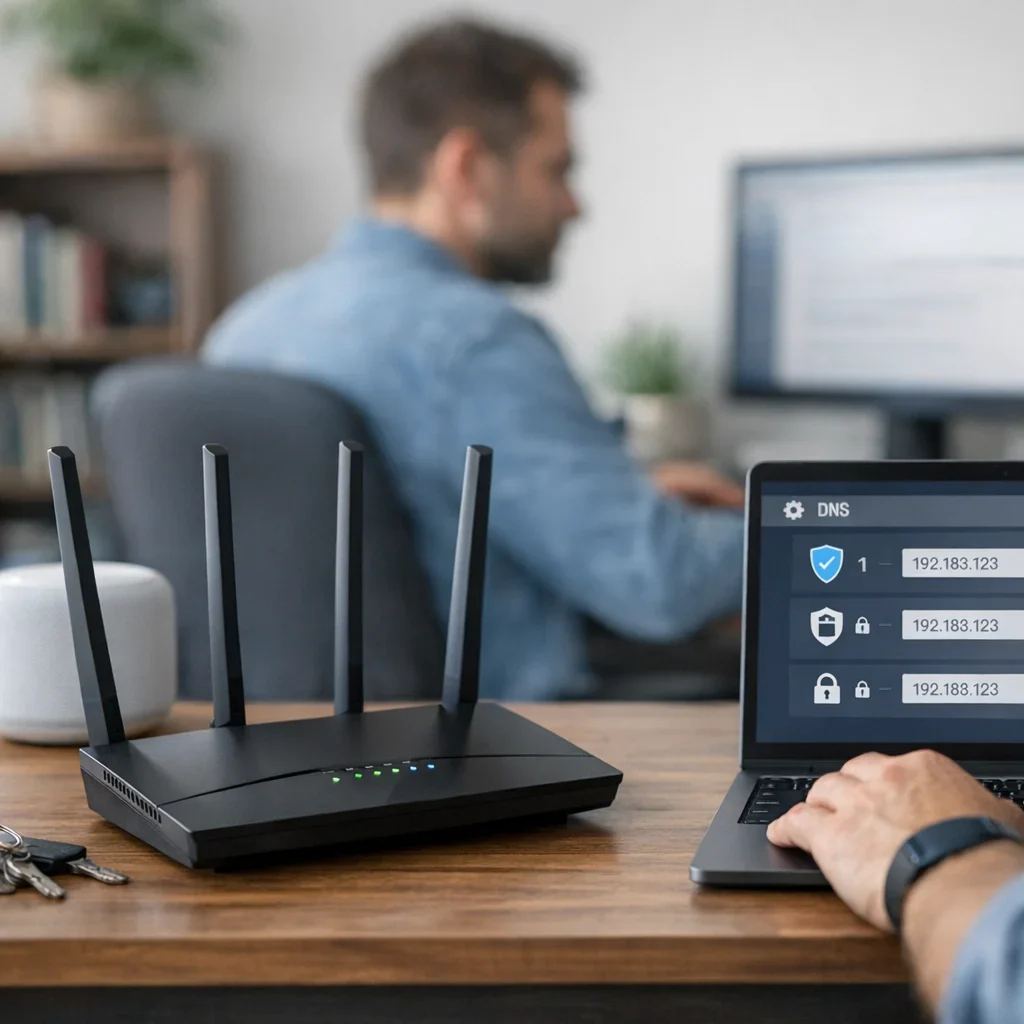 Sicheren DNS aktivieren: So schützen Sie Ihr Zuhause im Internet