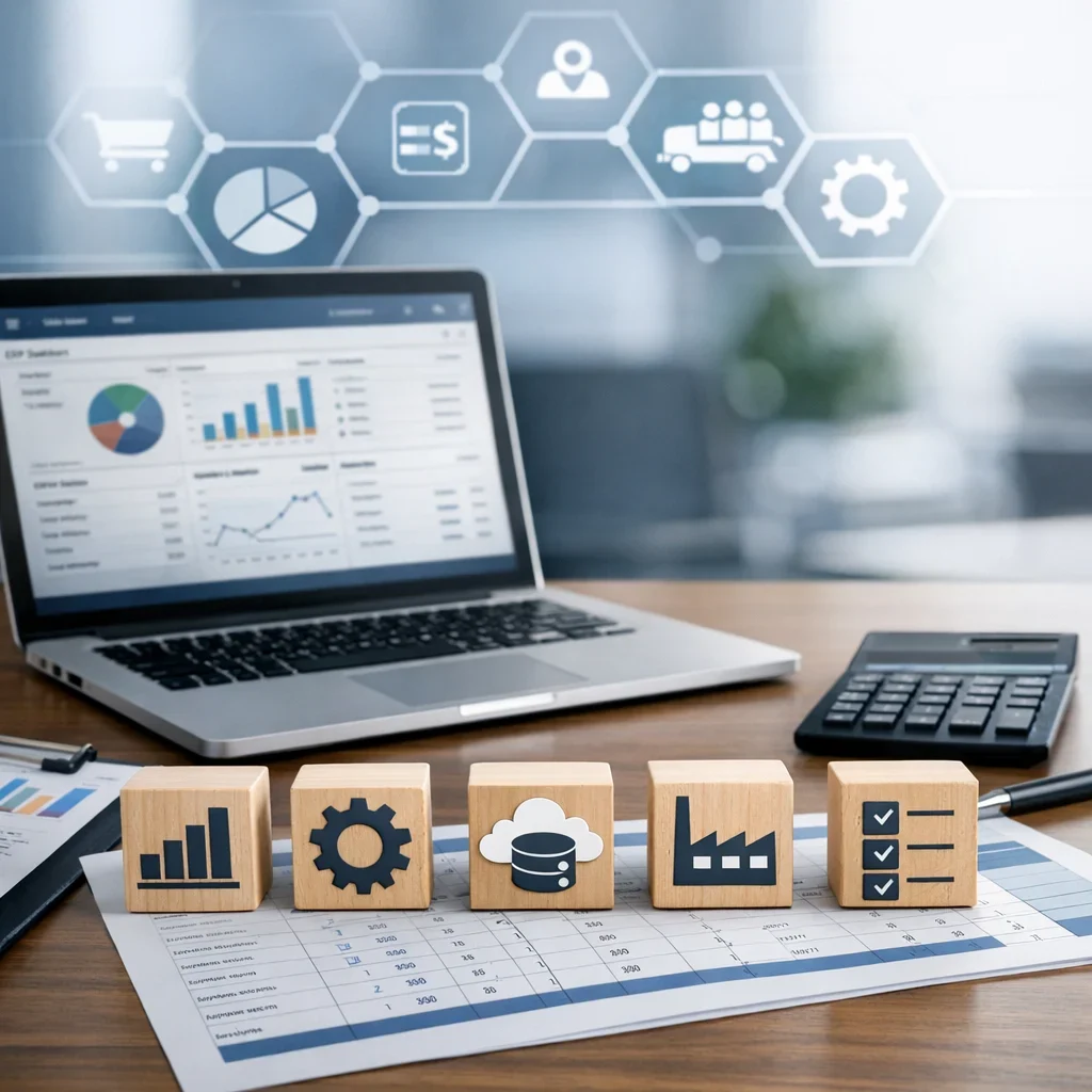 Comparison of the top five ERPs