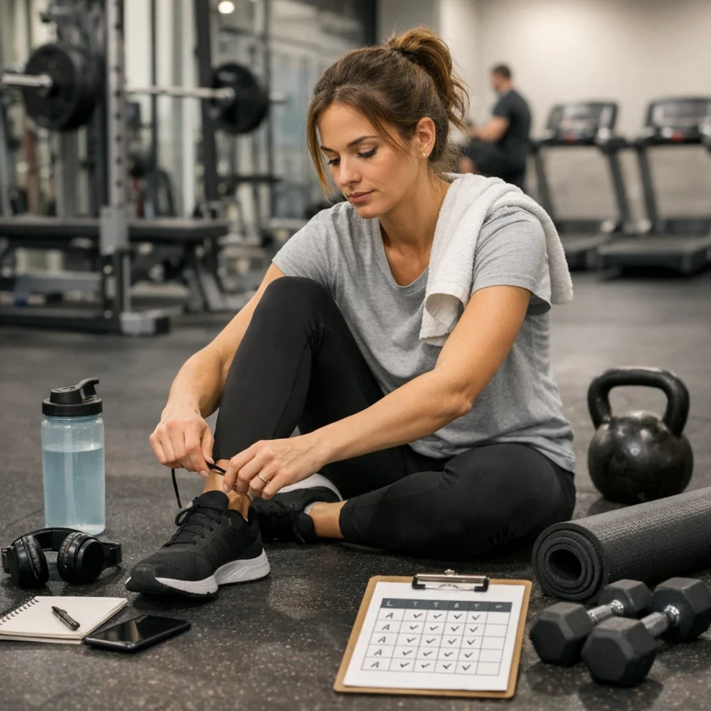 How to start at the gym when you're feeling lazy: 4-week plan