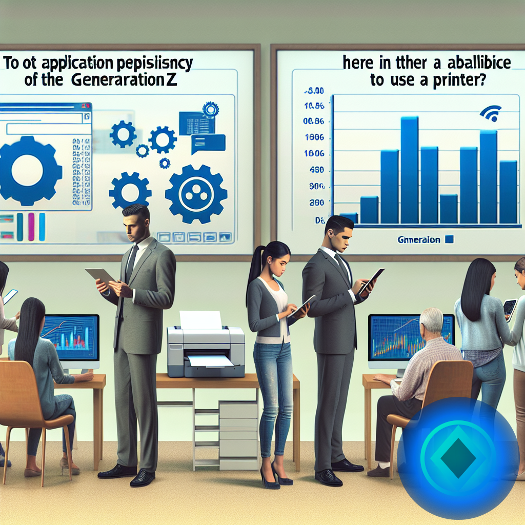 Gen Z's app expertise doesn't mean they can use a printer: illustrative image 2, Berraquero.com style, no text