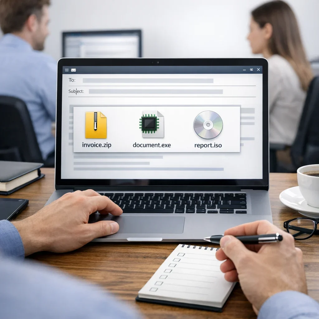 Stay Safe: Simple Checklist for Handling Suspicious Email Attachments