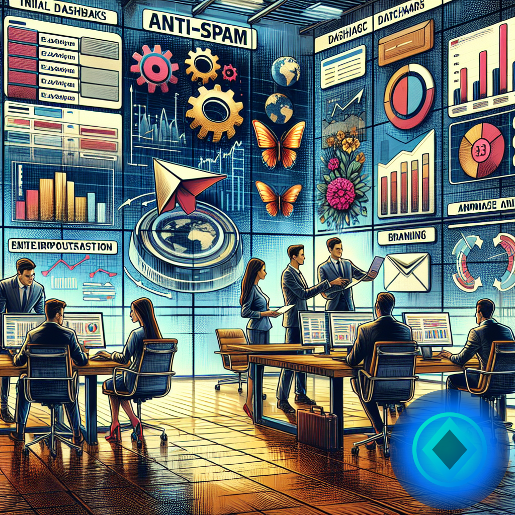 Checklist imprescindible de alias de email contra SPAM (imagen ilustrativa 1, estilo Berraquero.com, sin texto)