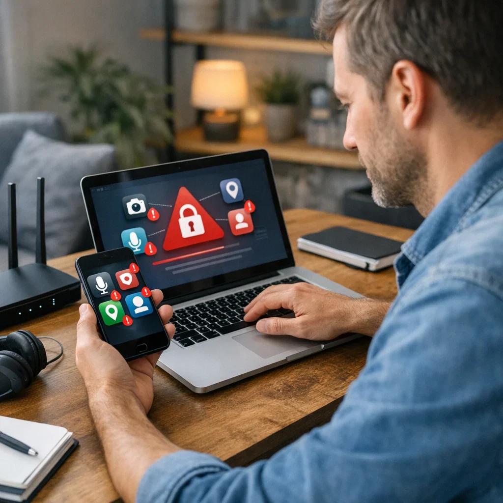 Apps con permisos locos: cómo detectarlas y limpiar