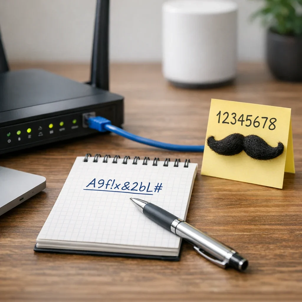 Cambiar la contraseña del Wi-Fi bien (y no “12345678” con bigote)