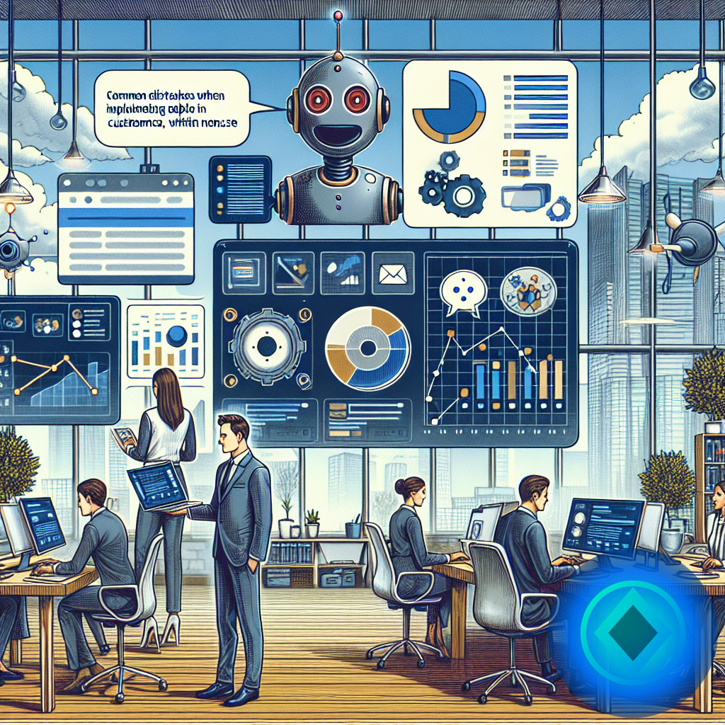 Errores comunes al implementar chatbots en atención al cliente, pero sin tonterias (imagen ilustrativa 1, estilo Berraquero.com, sin texto)