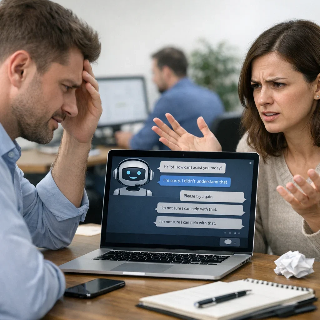 Chatbots en web: checklist para que no sea una máquina de cabrear gente