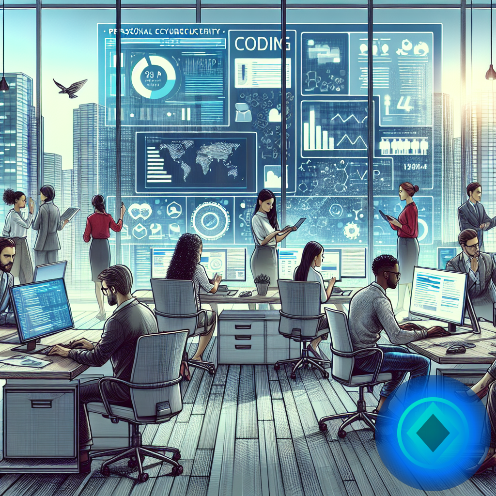 Ciberseguridad Personal y Vida Digital: Cómo Protegerte en el Mundo Conectado (imagen ilustrativa 1, estilo Berraquero.com, sin texto)