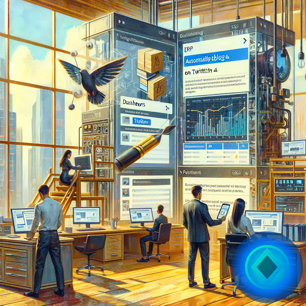 Cómo publicar automáticamente en twitter los artículos de tu blog usando ifttt (imagen ilustrativa 1, estilo Berraquero.com, sin texto)