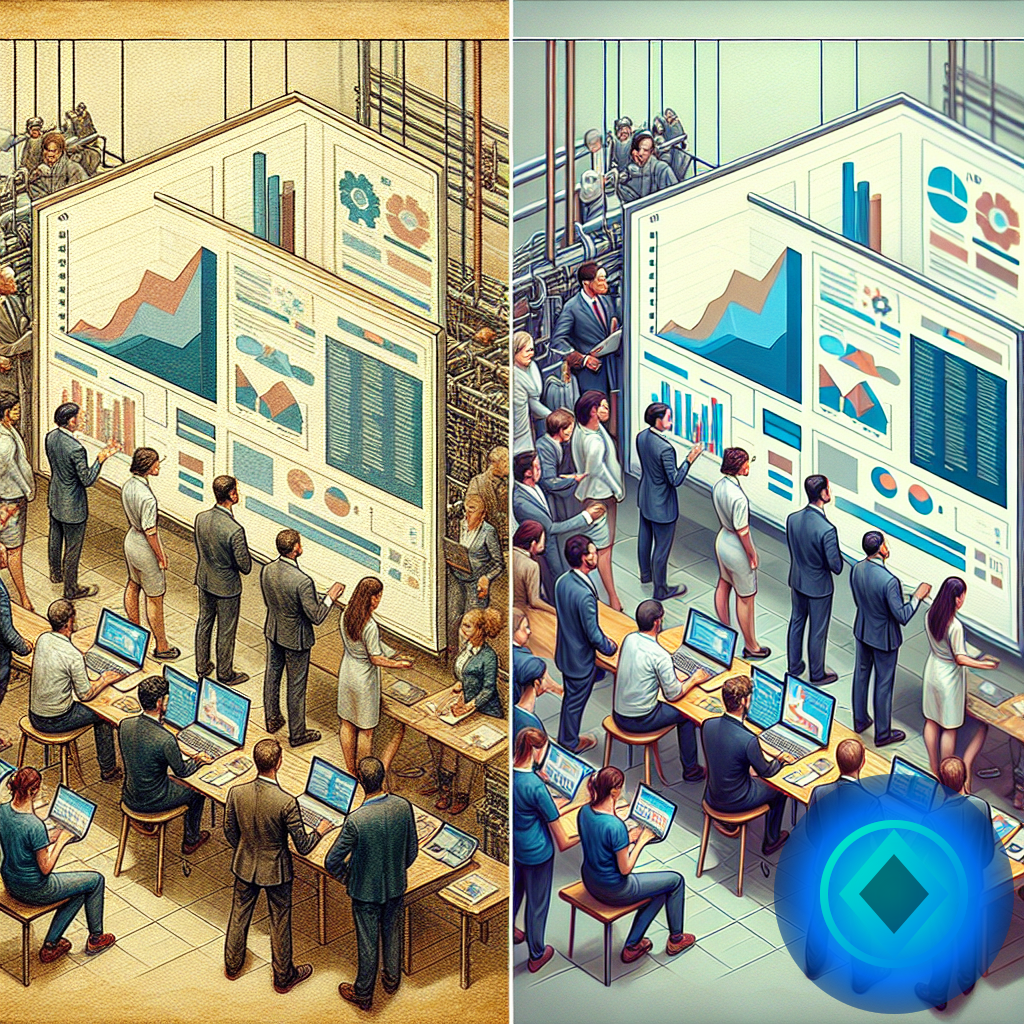 Cómo usar ChatGPT para ganar tiempo en el trabajo (sin parecer un robot) (imagen ilustrativa 2, estilo Berraquero.com, sin texto)