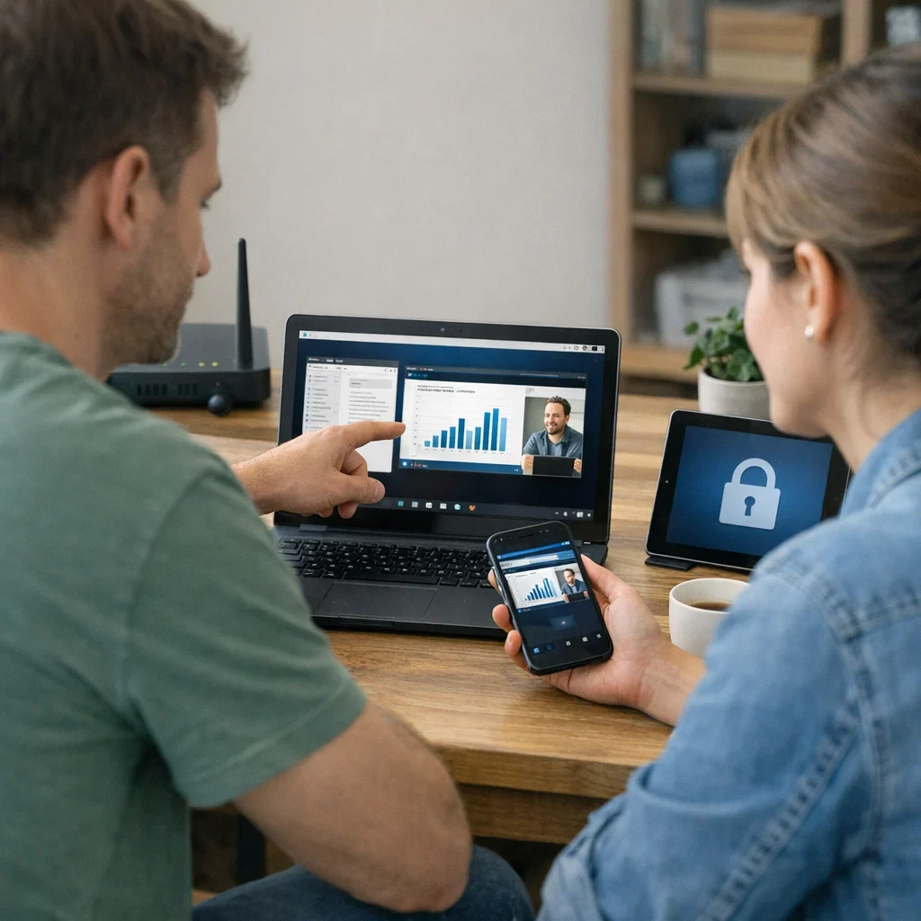 Compartir pantalla: cuándo es peligro y cómo hacerlo seguro