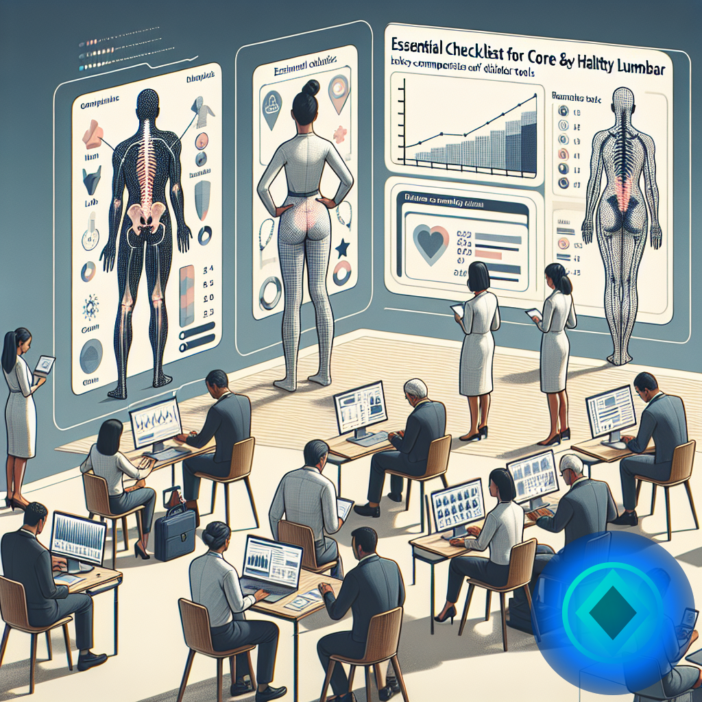 Checklist imprescindible de core y lumbar sano (imagen ilustrativa 2, estilo Berraquero.com, sin texto)