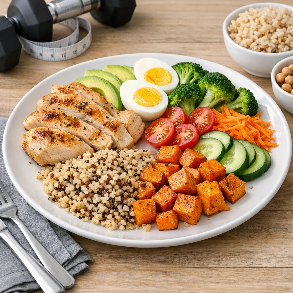 Definición sin locuras: plantilla de platos para no pasar hambre