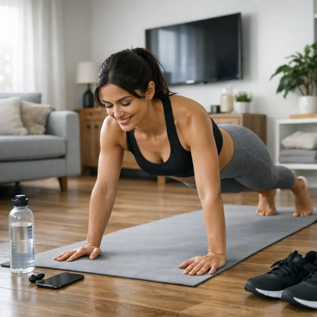 Entrenar en casa sin material: rutina de 20 minutos (y ya)