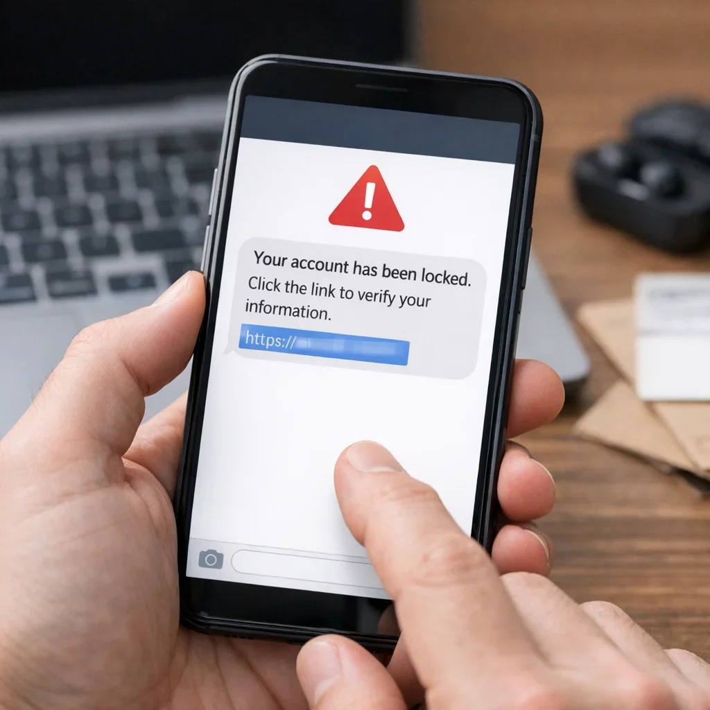 Estafas por SMS (smishing): cómo detectarlas en 10 segundos