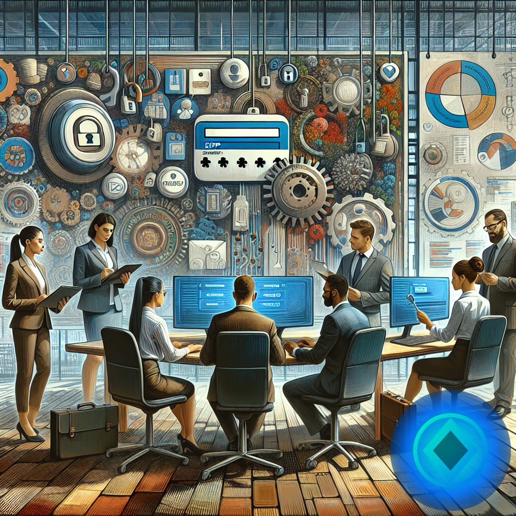 Gestión Segura de Contraseñas: Protege tu Información Personal (imagen ilustrativa 1, estilo Berraquero.com, sin texto)