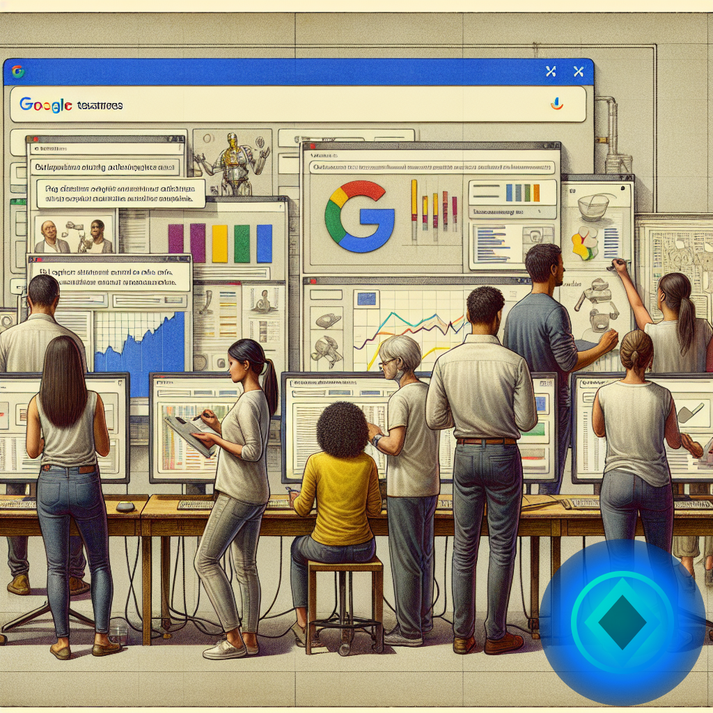 Google ha abierto una puerta que muchos temían: ya está probando anuncios dentro de las respuestas de IA de su buscador (imagen ilustrativa 2, estilo Berraquero.com, sin texto)