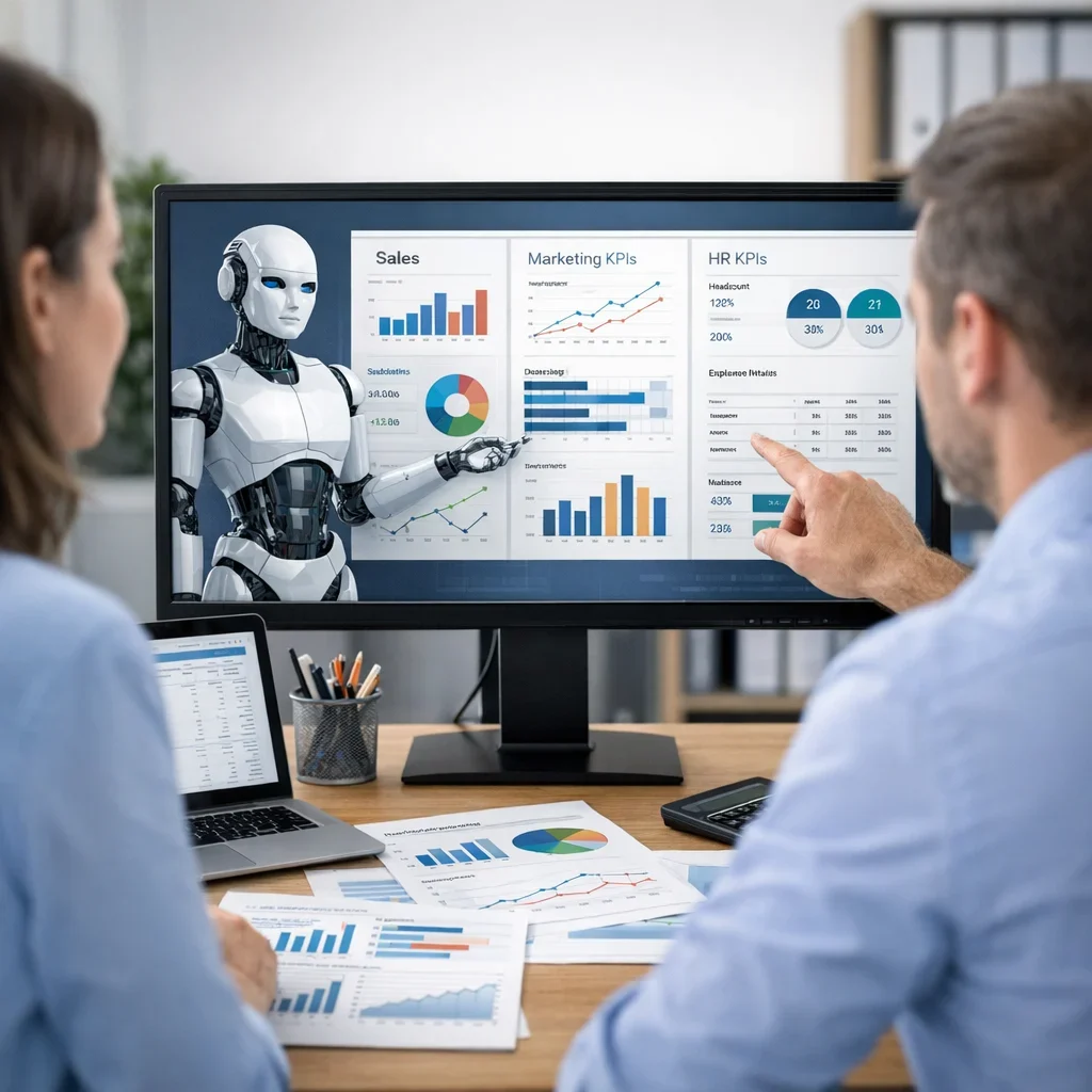 IA para crear KPIs: plantillas por departamento